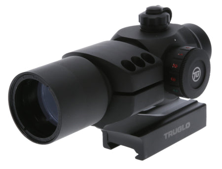 TruGlo TG-TG8230RB Triton 1x30mm 3 MOA Tri-Color Illuminated Dot Sight Black Anodized