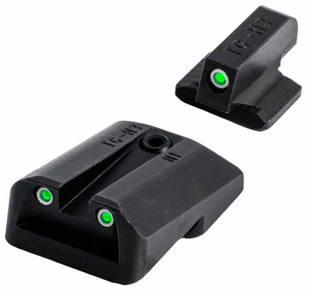 TruGlo TGTG231N2 Tritium Night Sight Set Green Front & Rear for 1911 5" Government 9mm/.40 S&W