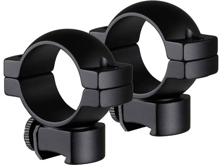 TruGlo TGTG8960B2 Lightweight Scope Rings Matte Black 1 Inch Medium 2-Screw