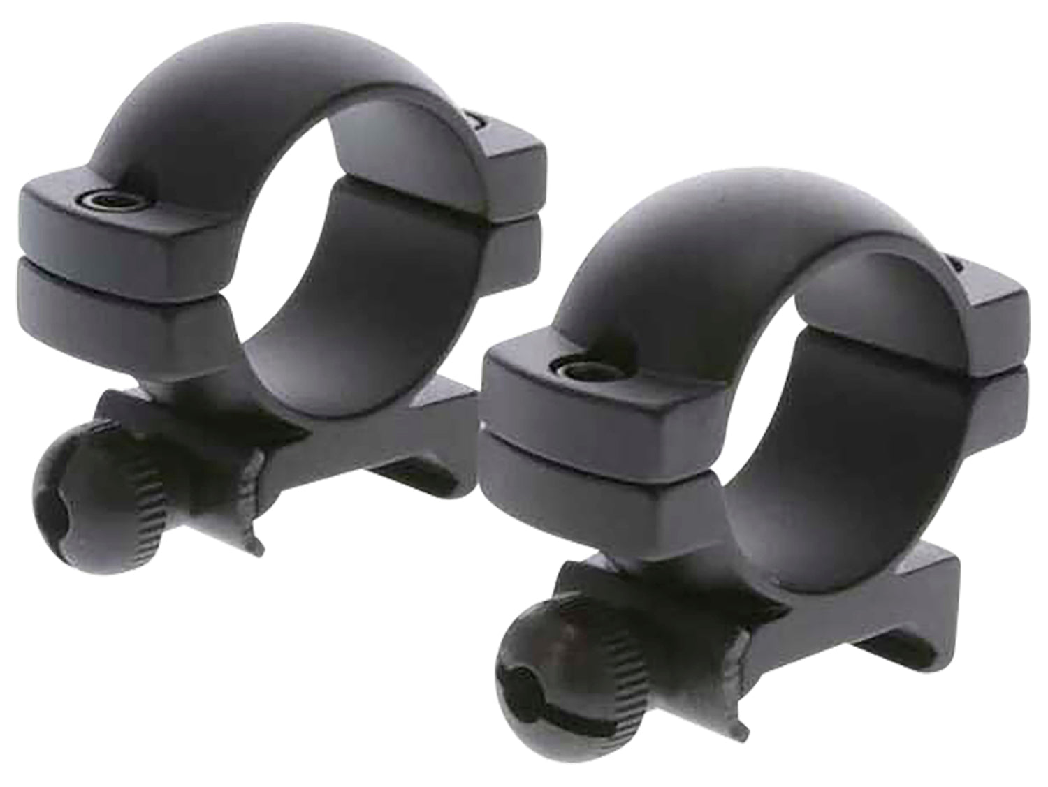 TruGlo TGTG8960B1 Lightweight Scope Rings Matte Black 1 Inch Medium 2-Screw