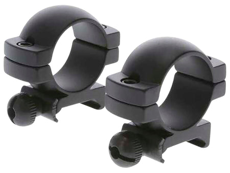 TruGlo TGTG8960B1 Lightweight Scope Rings Matte Black 1 Inch Medium 2-Screw