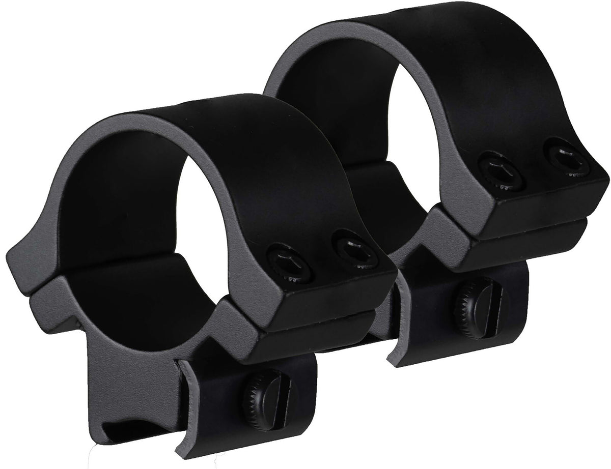 TruGlo TGTG8961B3 Lightweight Scope Rings Matte Black 1 Inch Medium 4-Screw