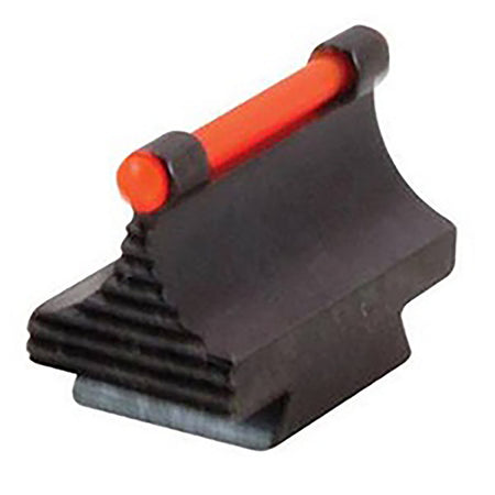 TruGlo TGTG95500RR 3/8in Dovetail Front Sight Black 0.500in Red Ramp Fiber-Optic for Rifle
