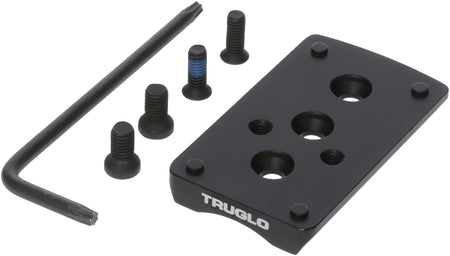 TruGlo TG-TG8955M1 Shotgun Receiver Mount for MOS Cut - Trijicon VOR-DOC