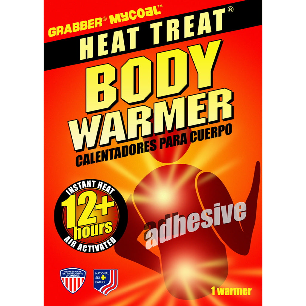 Grabber Adhesive Body Warmer 1 Pair 12-Hour Heat
