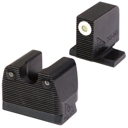 Rival Arms RARA3B231S SIG Sauer 3-Dot Night Sights Green Tritium White Outline Front & Black Outline Rear