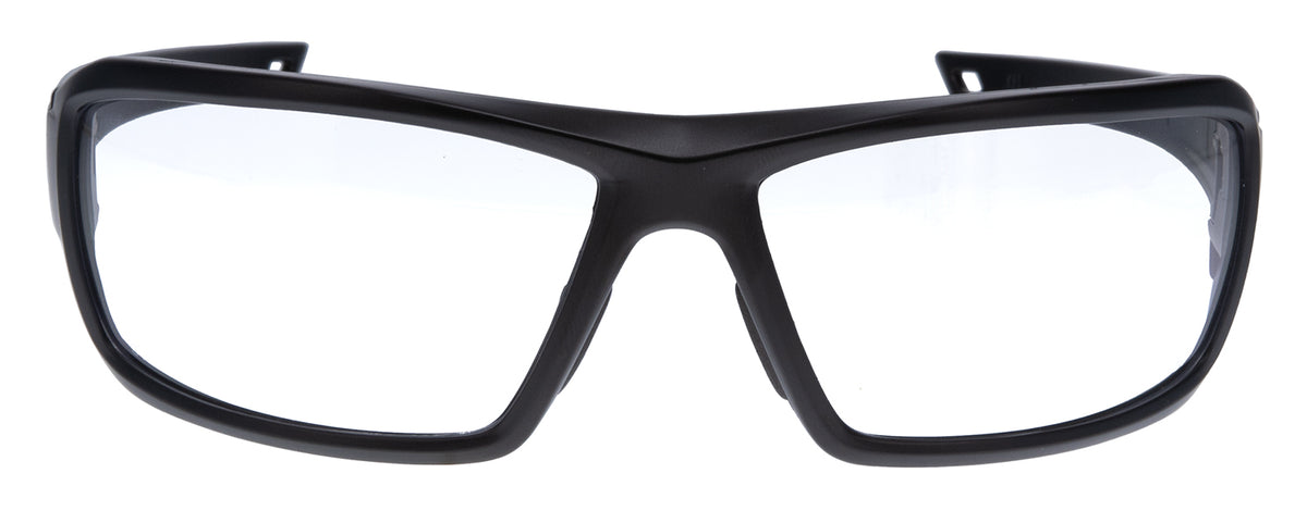 Walker's IKON Forge Ballistic Eyewear - Clear Lens, Matte Black Frame