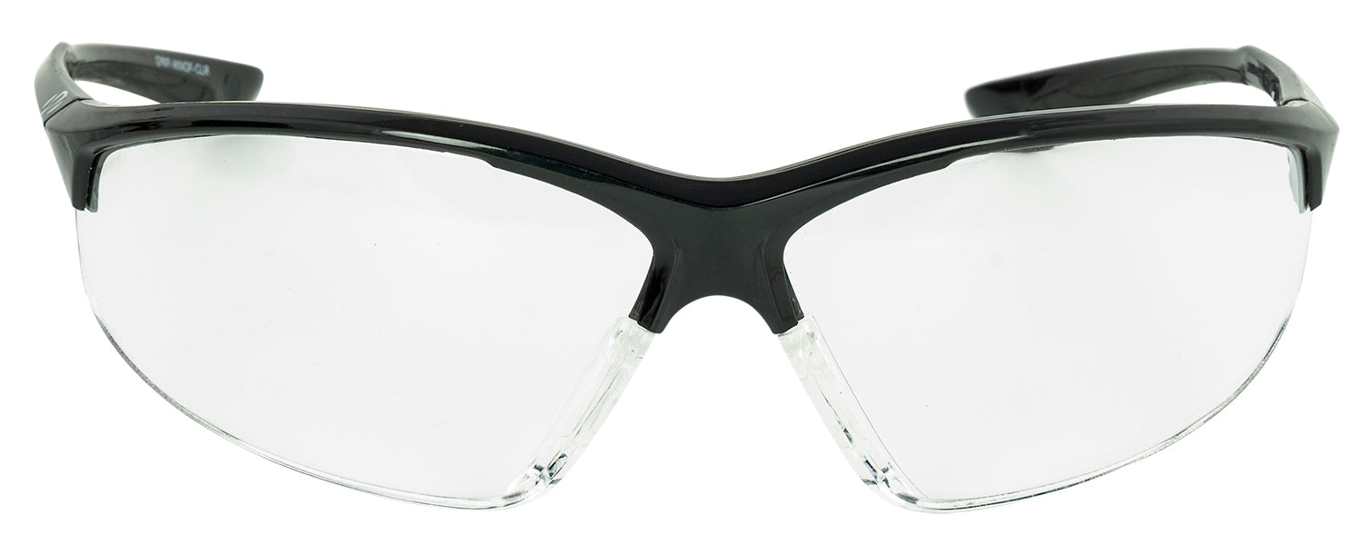 Walker's GWPIKNOF1CLR IKON Tanker Ballistic Eyewear – Clear Lens, Matte Black Frame
