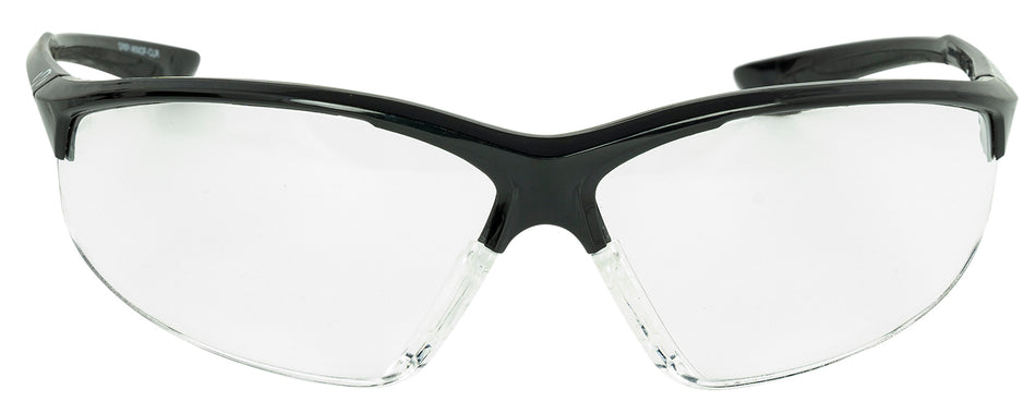Walker's GWPIKNOF1CLR IKON Tanker Ballistic Eyewear – Clear Lens, Matte Black Frame