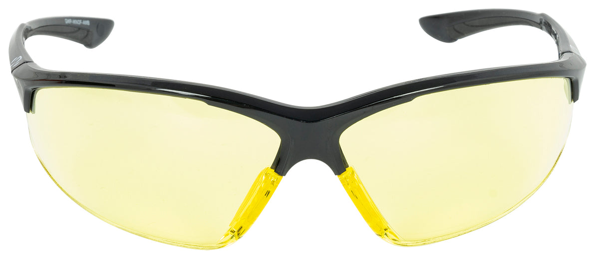Walker's GWPIKNOF1AMB IKON Tanker Ballistic Eyewear – Amber Lens, Matte Black Frame