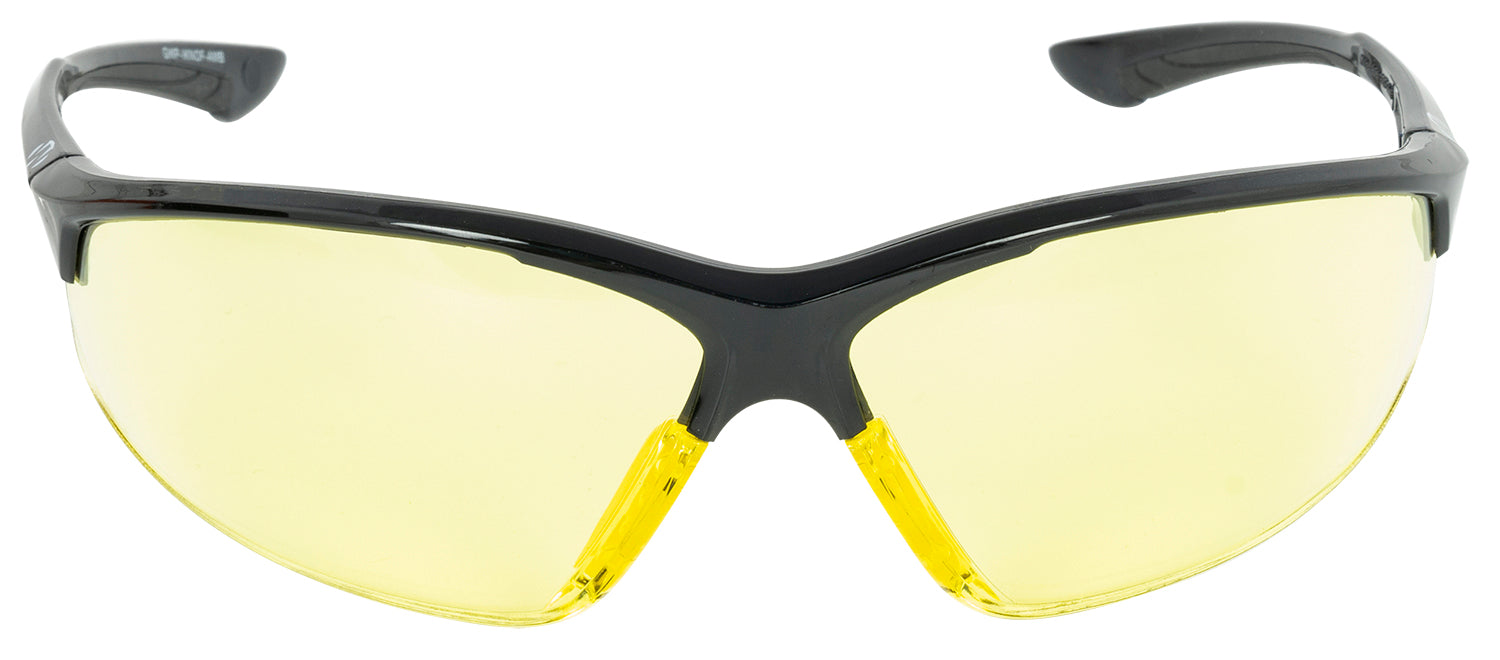 Walker's GWPIKNOF1AMB IKON Tanker Ballistic Eyewear – Amber Lens, Matte Black Frame