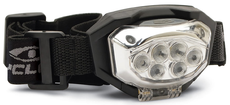 Cyclops Trio 300 Headlamp 300 Lumens White/Red/Green LED 4-Mode Black Adjustable Headband 3-Pack