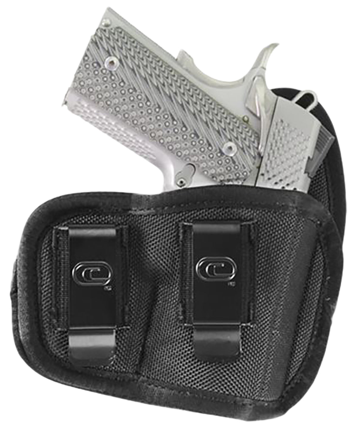 Crossfire Shooting Gear CRFCYCLSA1M1R The Cyclone IWB/OWB Holster Size 01 Black Foam Laminate Belt Clip Right Hand Micro 1-1.50" Barrel