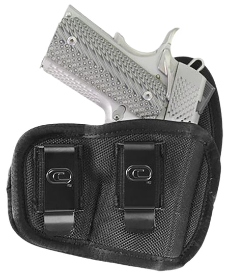 Crossfire Shooting Gear CRFCYCLSA1M1R The Cyclone IWB/OWB Holster Size 01 Black Foam Laminate Belt Clip Right Hand Micro 1-1.50" Barrel