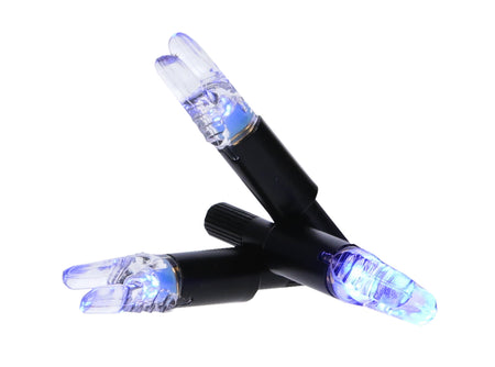 NAP Thunderglo Illuminated Arrow Nock Blue - 6 Pack