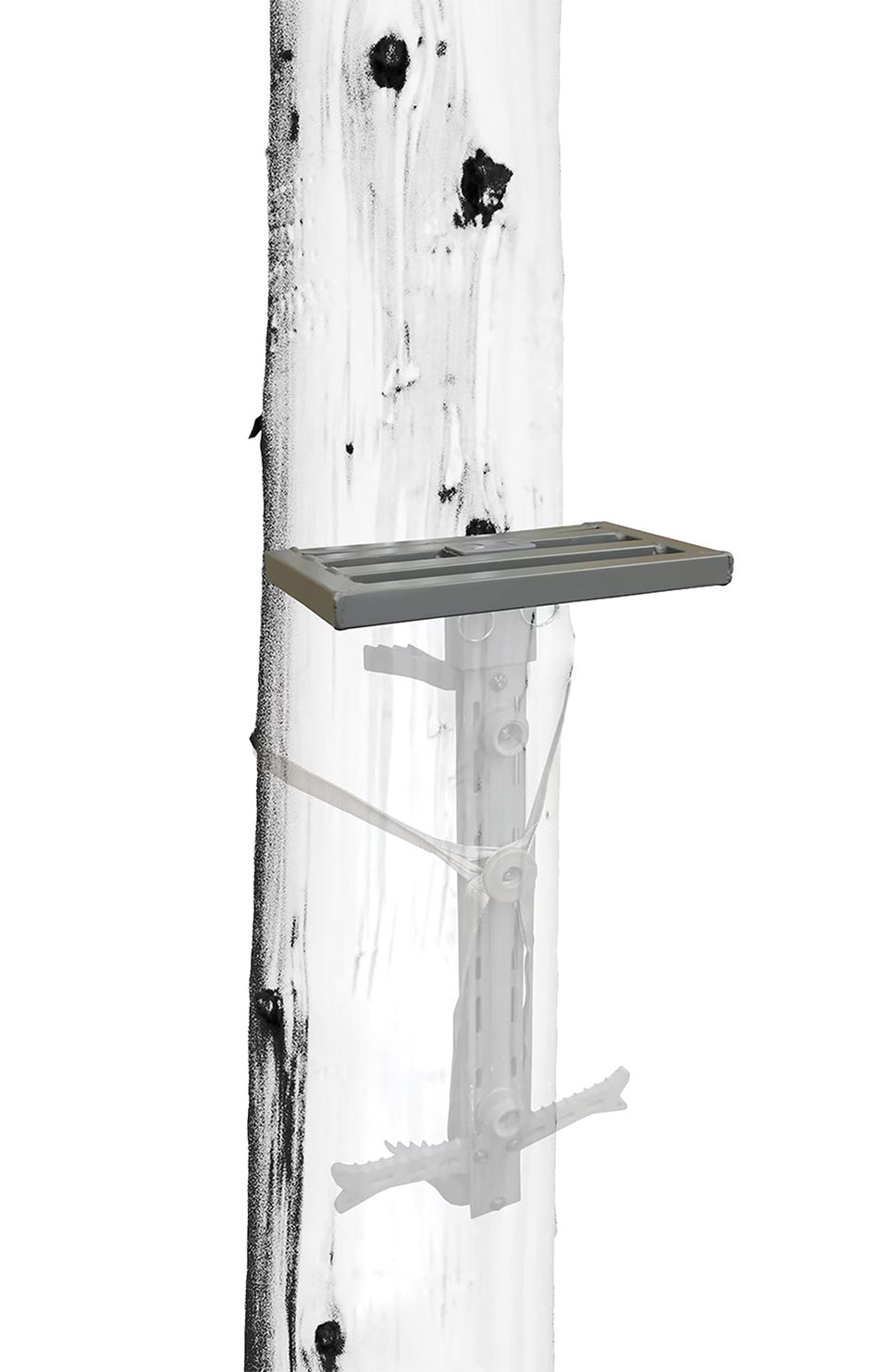 Hawk HWKHHSP Helium HSP Platform Gray Aluminum 10"x6" 300 lb