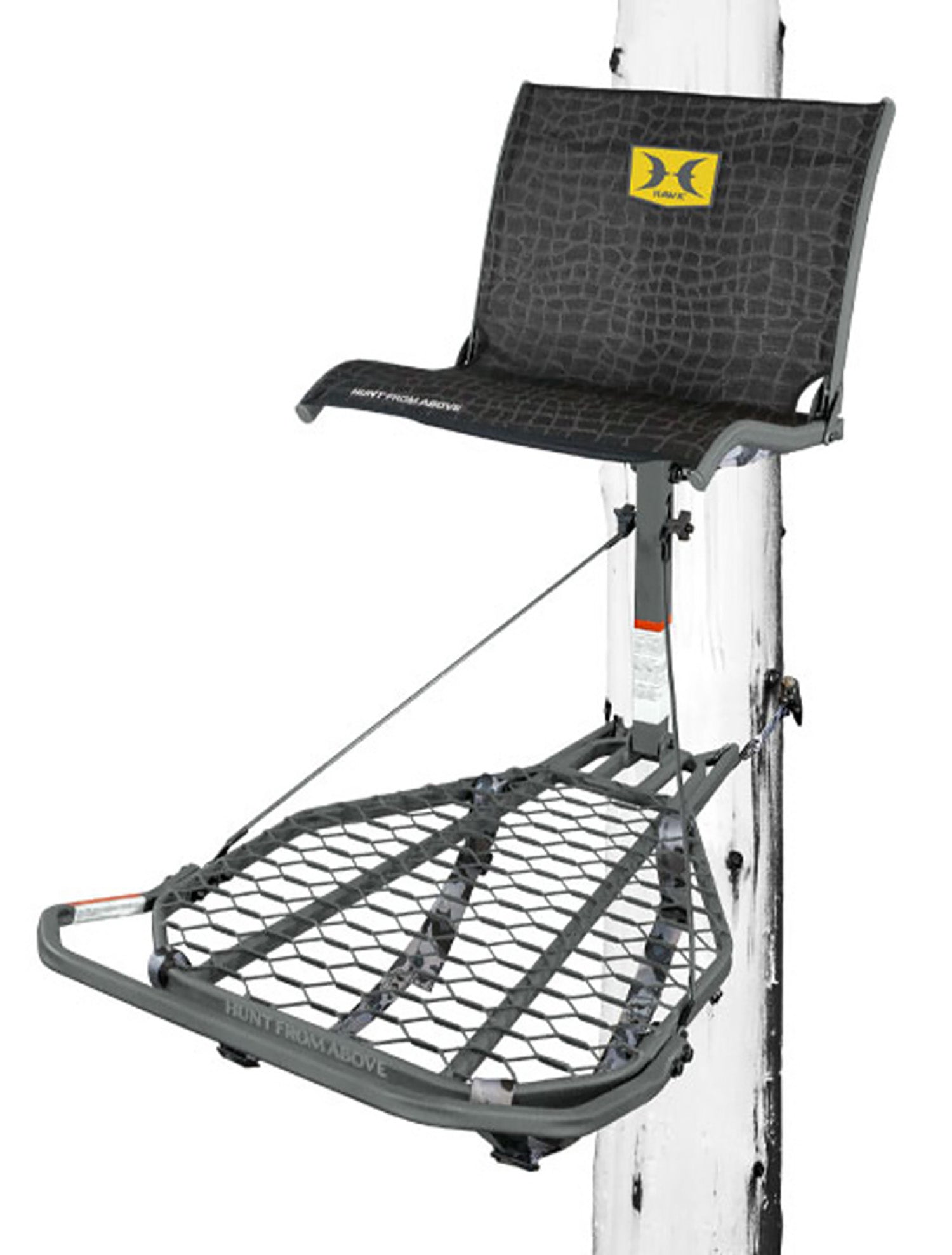 Hawk HWKHF2033 Helium Kickback LVL Hang-On Tree Stand Aluminum 26"x31.5"