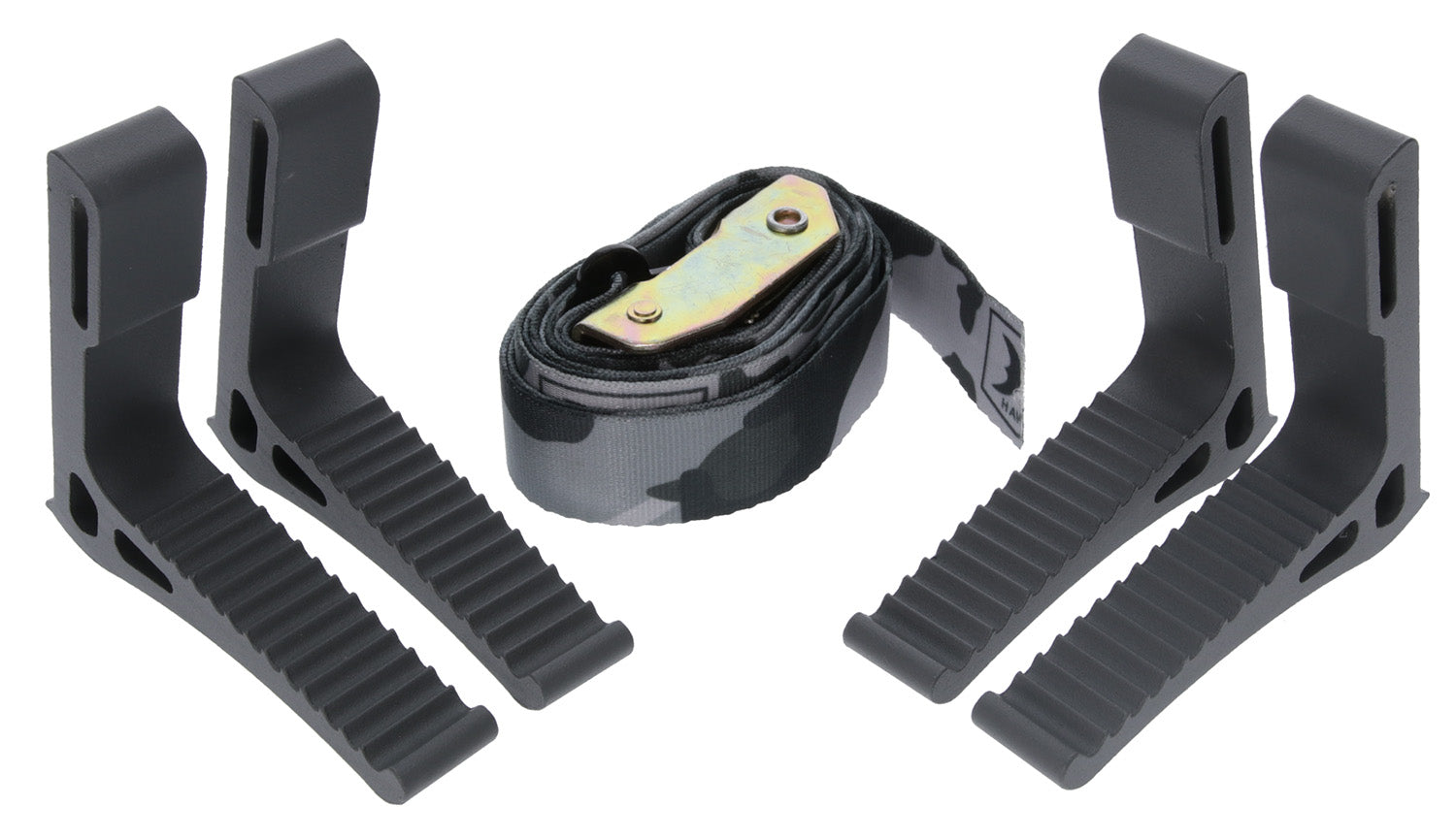 Hawk HWKSTP4PK Monkey Bar Tree Steps Black Aluminum 4-Pack