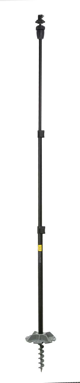 Hawk HWK3842 Trail Camera Stakeout System 22"-51" Adjustable Black Metal