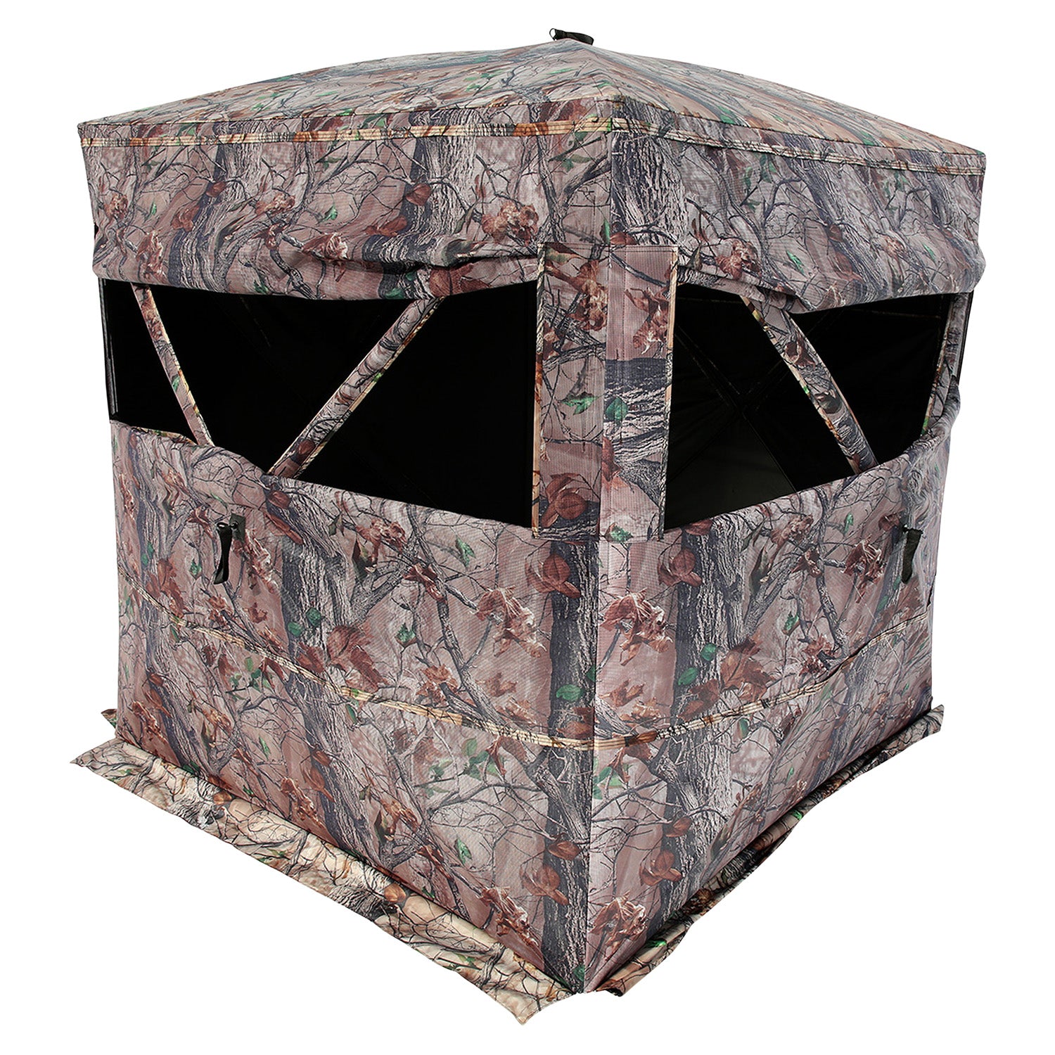 Muddy MUDPVB3 Prevue 3-Person Ground Blind See-Through Mesh Epic Camo