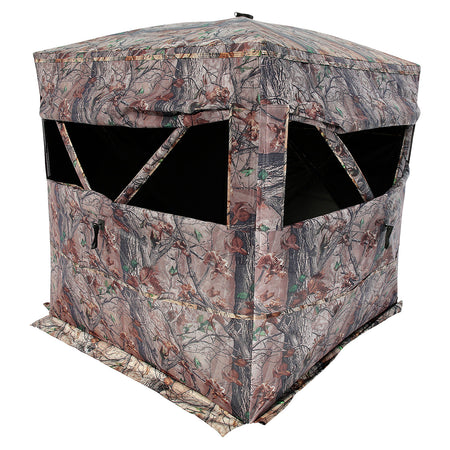 Muddy MUDPVB3 Prevue 3-Person Ground Blind See-Through Mesh Epic Camo