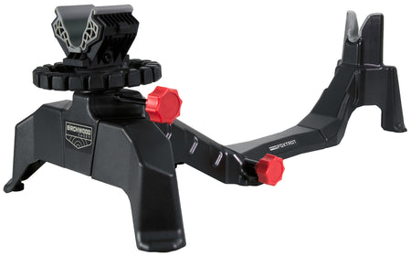 Birchwood Casey CSR Foxtrot Shooting Rest Black Non-Marring with Red Accents and Adjustable Elevation