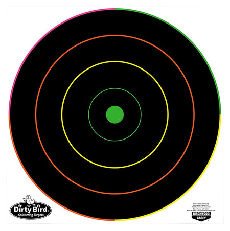 Birchwood Casey 35870 Dirty Bird Bullseye Tagboard Target 12 Inch 100 Pack