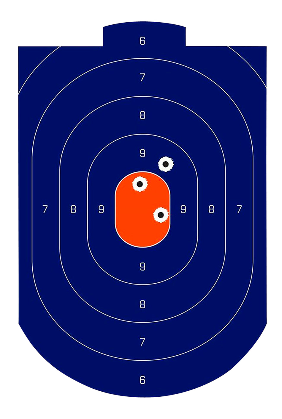 Birchwood Casey 35714 Dirty Bird Silhouette Tagboard Target 12x18 Inch 100 Pack