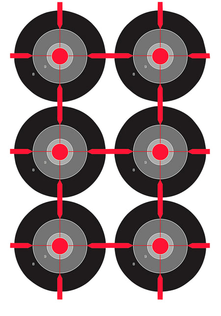 Birchwood Casey 35703 Dirty Bird Bullseye Tagboard Target 12x18 Inch 100 Pack
