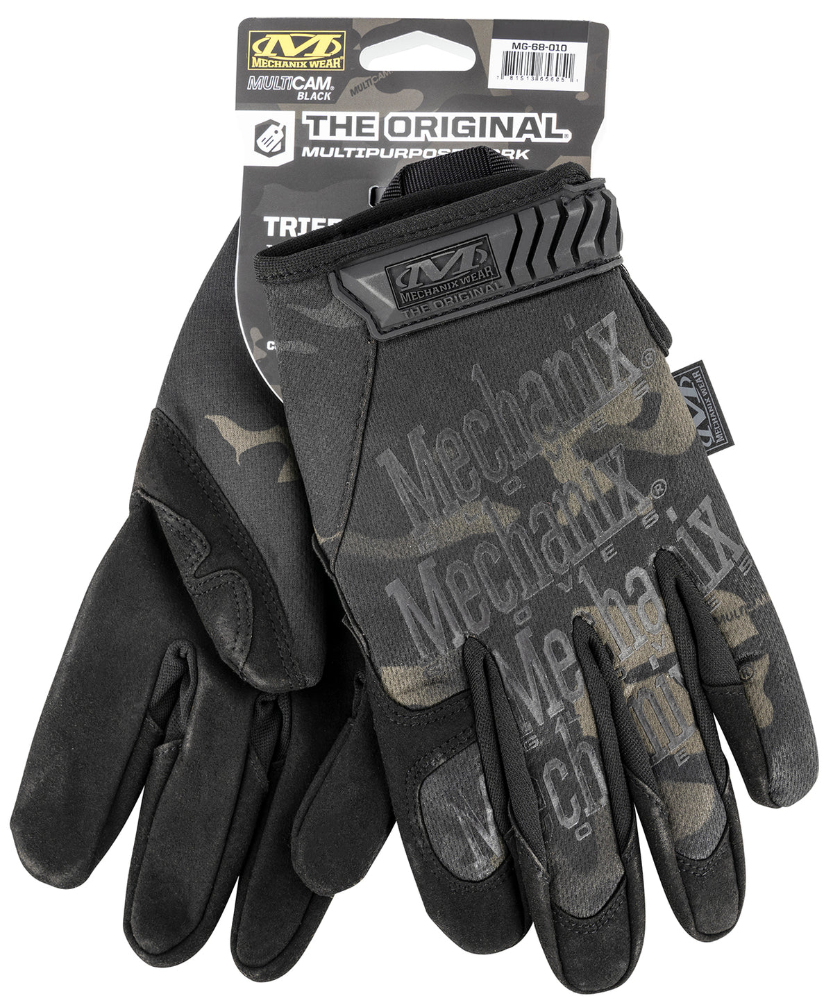 Mechanix Wear MG68009 Original Black MultiCam Synthetic Leather Medium Touchscreen Glove