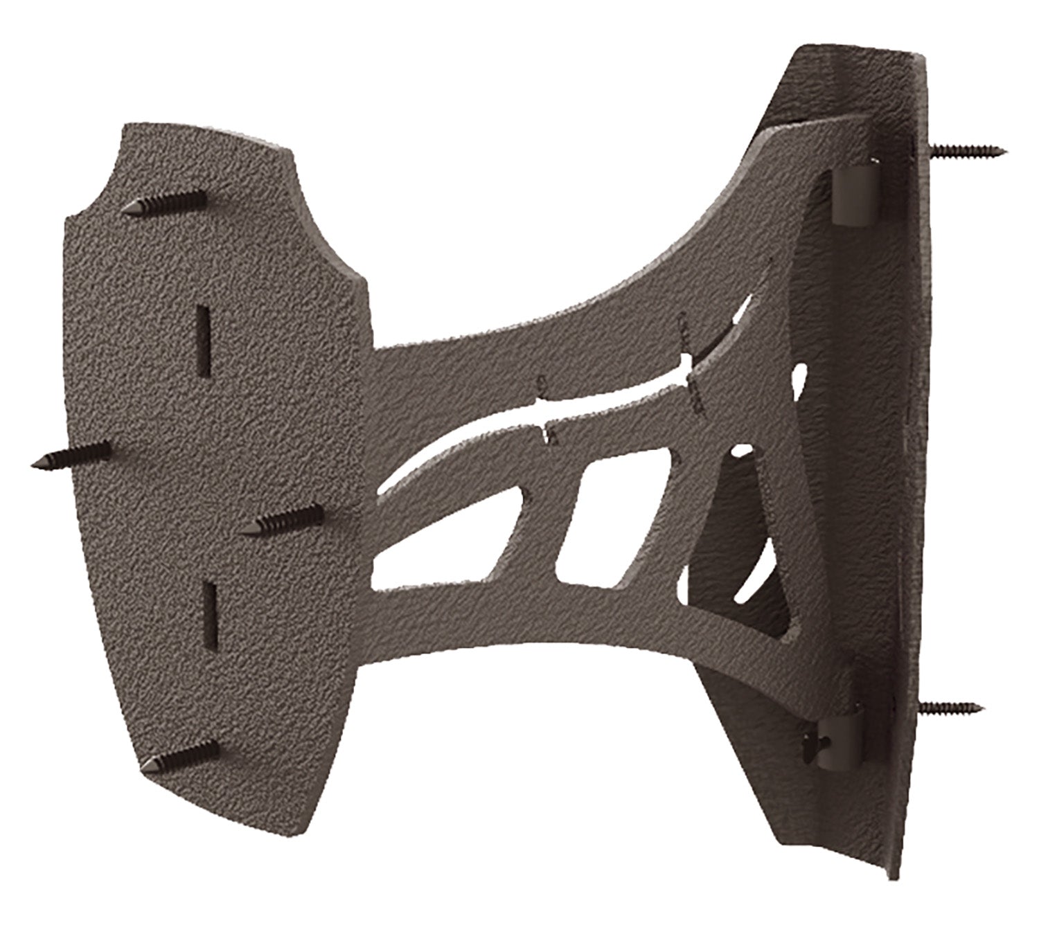 Skullhooker Corner Shoulder Mount Kit Small/Mid-Size Game Brown Powder Coated Steel