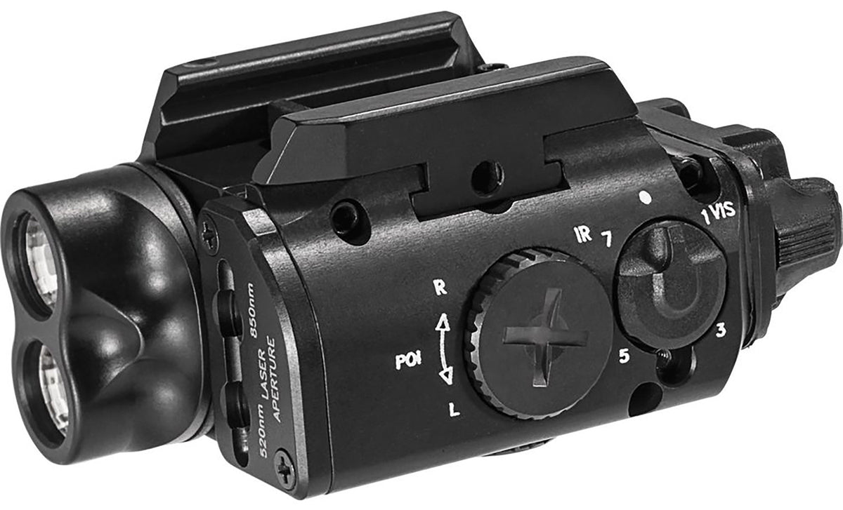 SureFire XVL2IRC XVL2-IRC Black Anodized 400 Lumens White LED Green Laser IR Illuminator