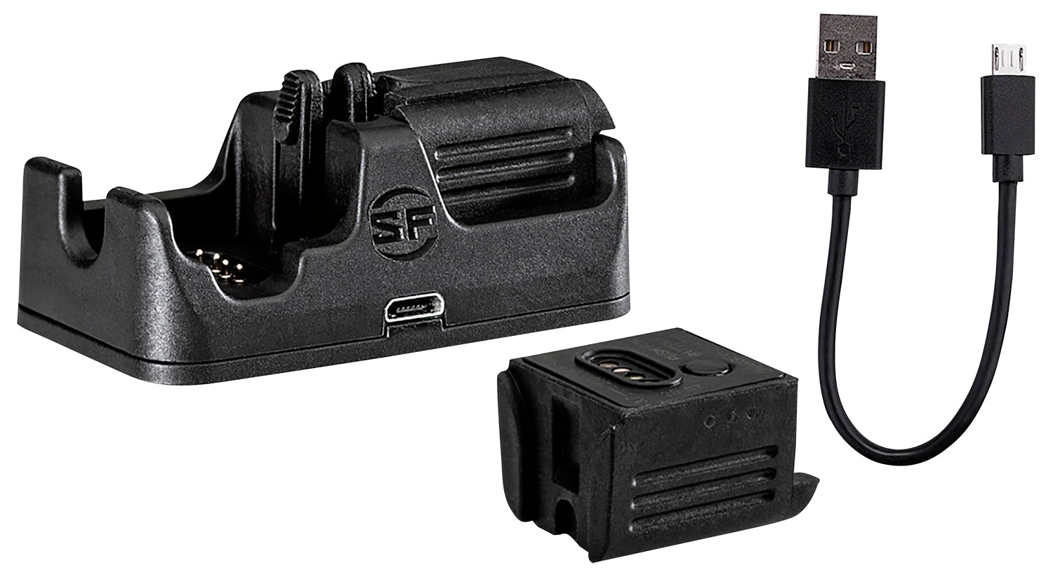 SureFire CH21 XSC Dual-Charge Cradle with B12 Battery Kit CR123A