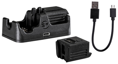 SureFire CH21 XSC Dual-Charge Cradle with B12 Battery Kit CR123A
