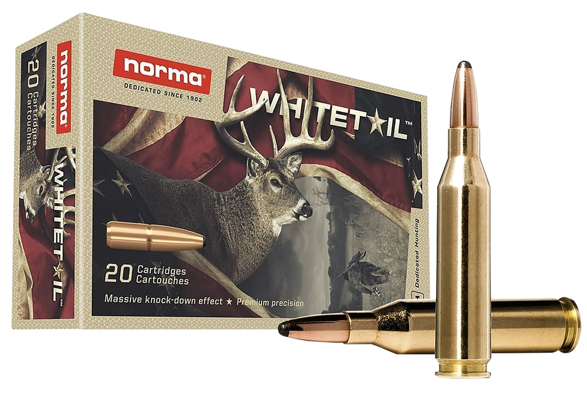 Norma Dedicated Hunting Whitetail .243 Winchester 100 gr JSP ammo