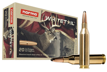 Norma Dedicated Hunting Whitetail .243 Winchester 100 gr JSP ammo