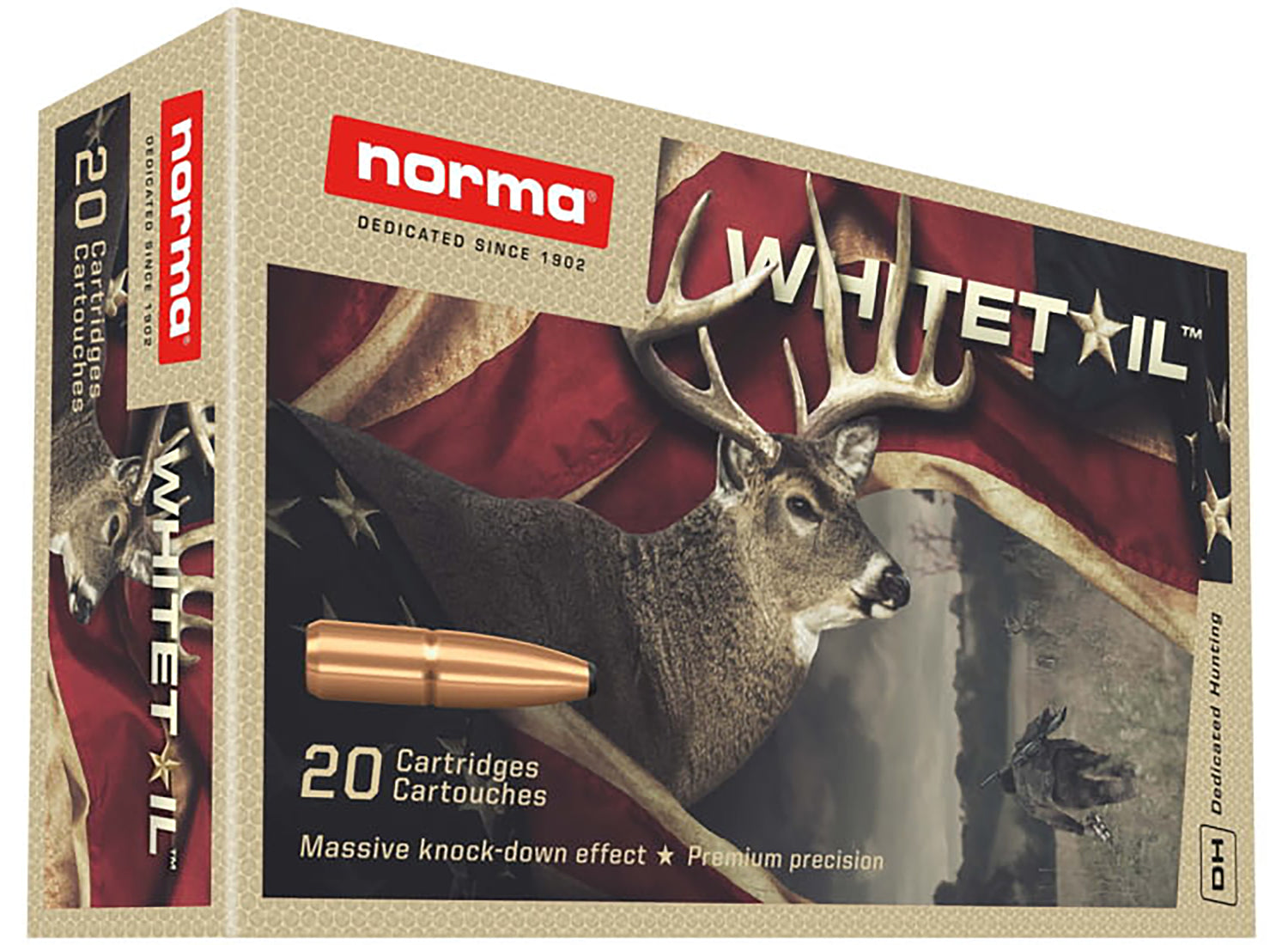 Norma Dedicated Hunting Whitetail 7mm-08 Remington 150 gr JSP ammo