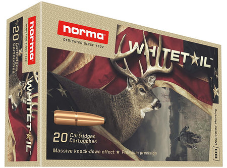 Norma 20177382 Dedicated Hunting Whitetail Pointed Soft Point PSP 150 Grain .308 Win / 7.62x51mm