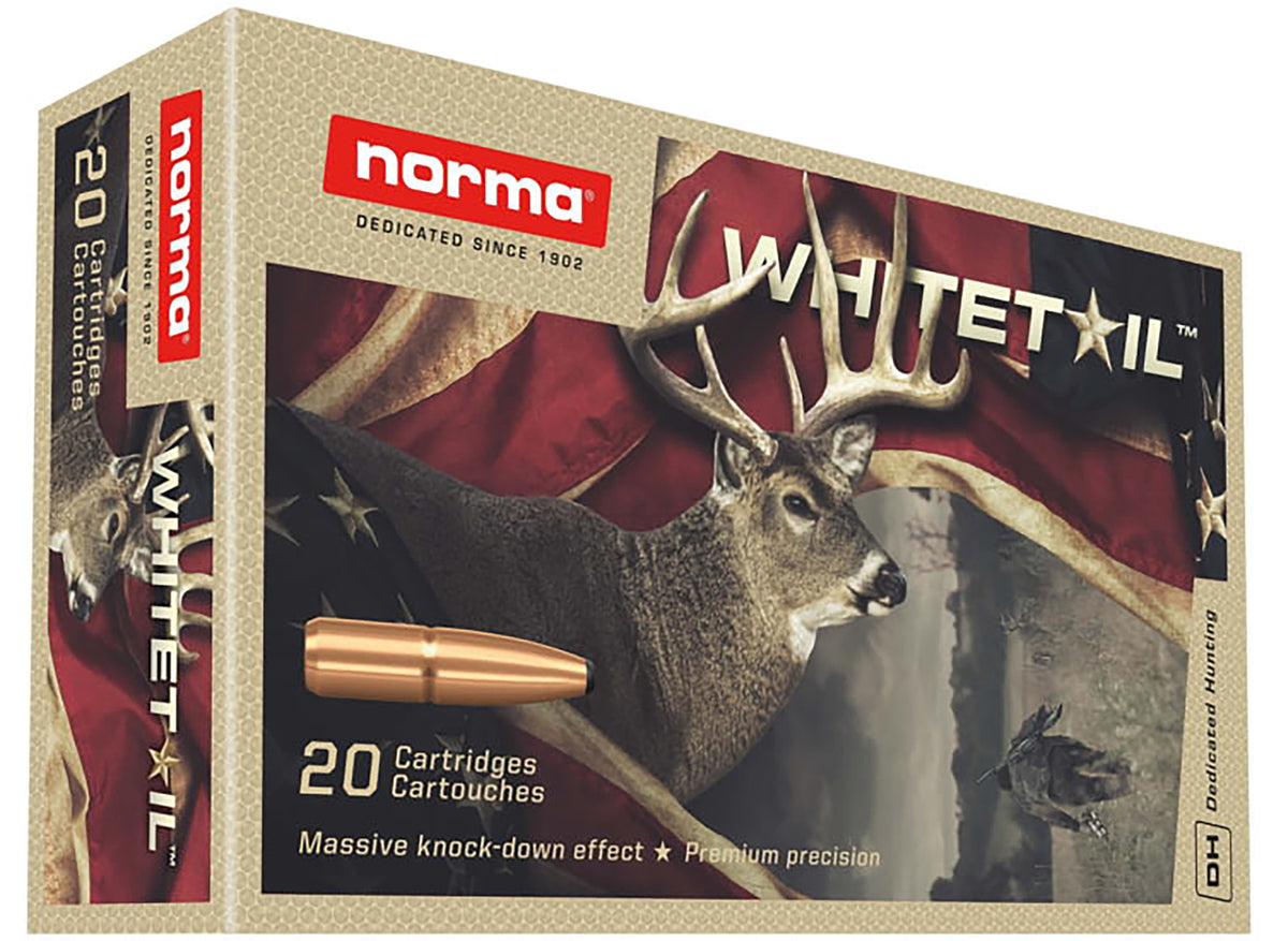 Norma 20177392 Dedicated Hunting Whitetail Pointed Soft Point PSP 150 Grain .30-06 Springfield