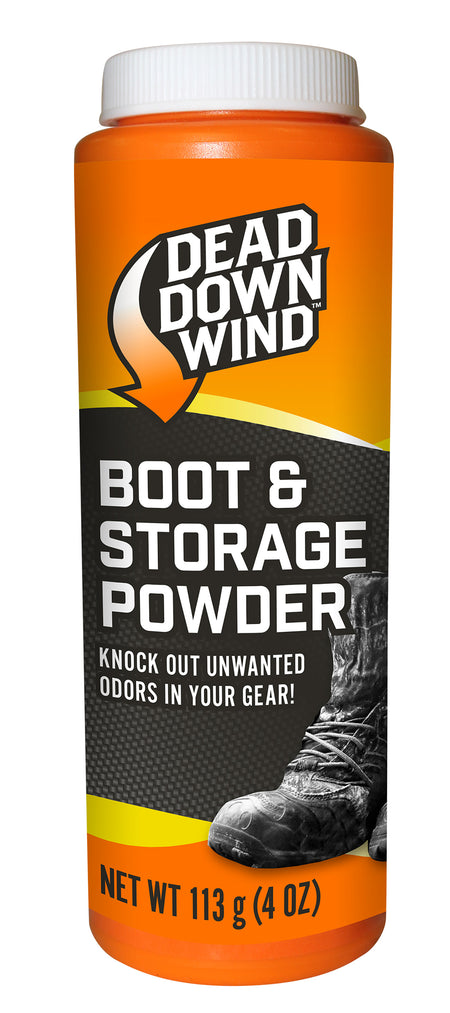 Dead Down Wind 1215N Boot Powder Odor Eliminator Unscented Cornstarch Talc 4 oz