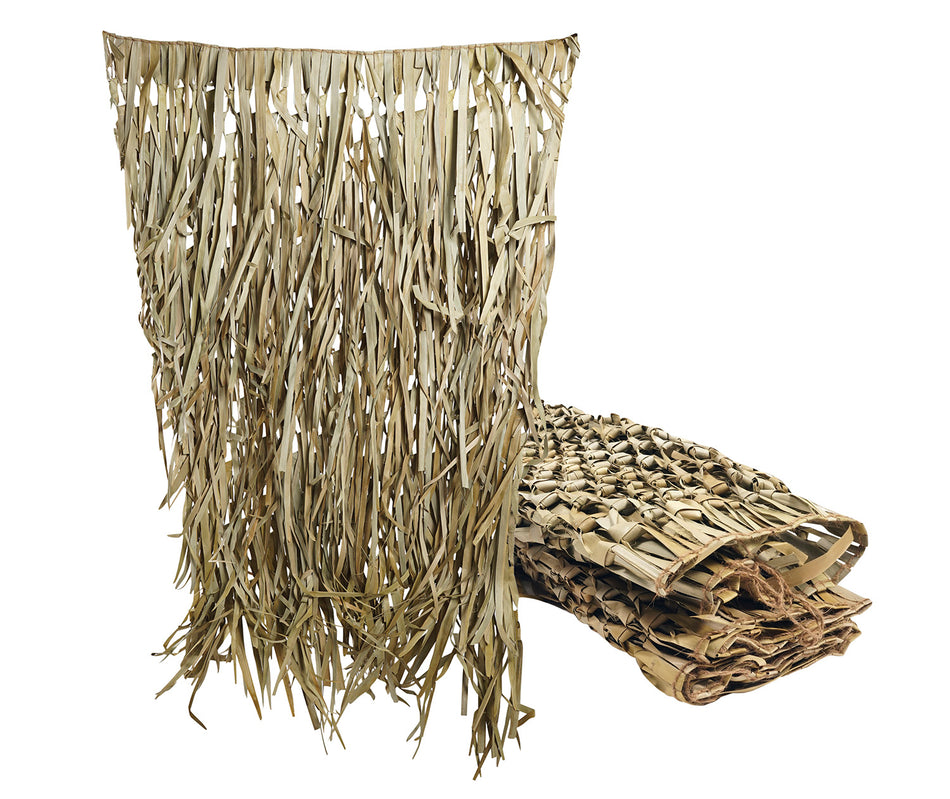 MOmarsh 31315 Natural Dried Palm Blind Grass Sheets 4 Pack 4'x5' Each