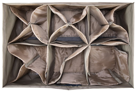 Higdon Outdoors 37124 X-Slot Decoy Bag, Tan, 600D Polyester, 36"L x 24"W x 16"H, Holds 24 Decoys
