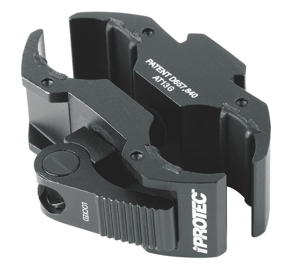 iProtec 6108 Universal Long Gun Mount with Accessory Rail Black Anodized