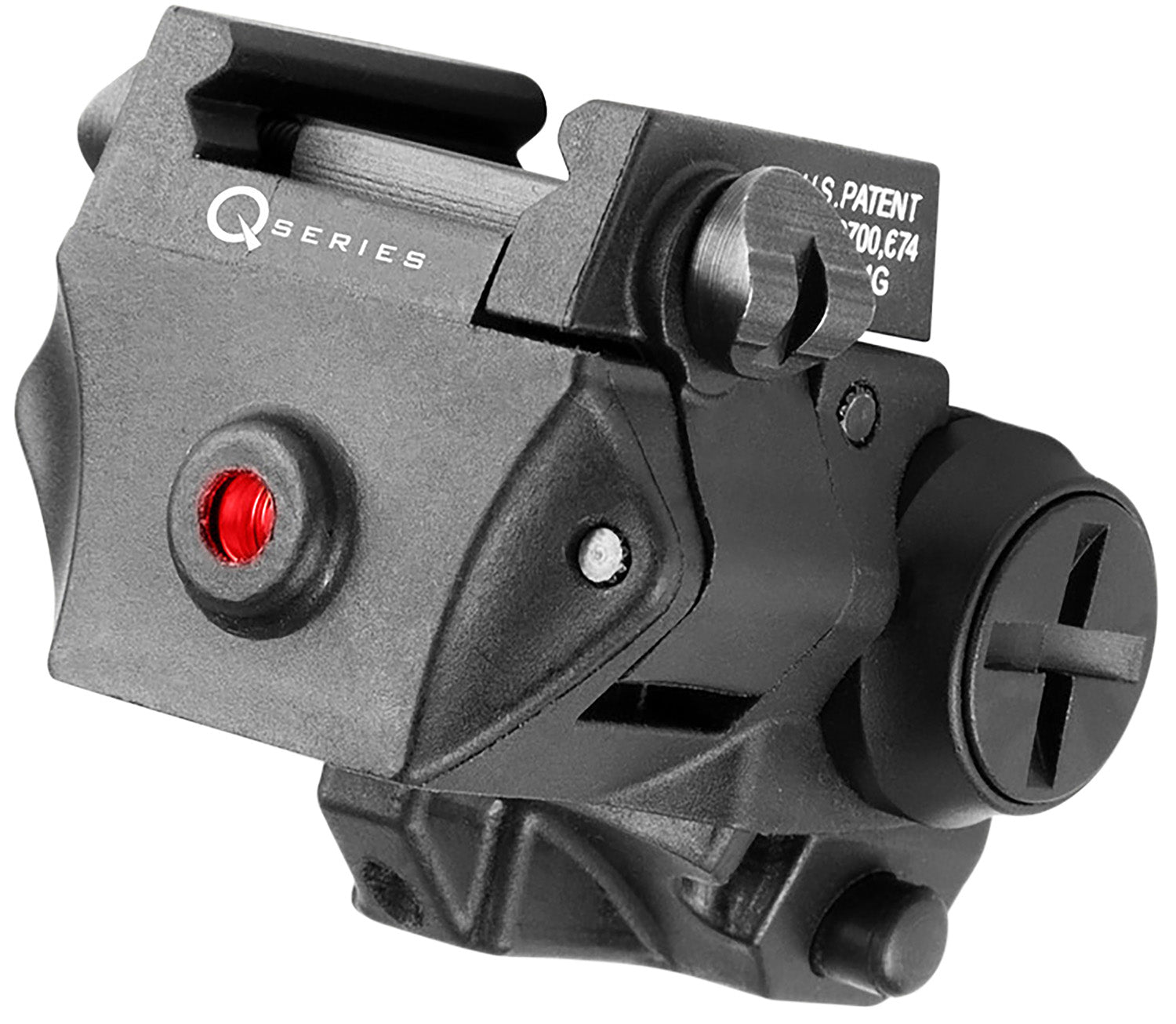 iProtec 6116 SC-R Q-Series Red Laser Rail Mount Black Compact Pistols