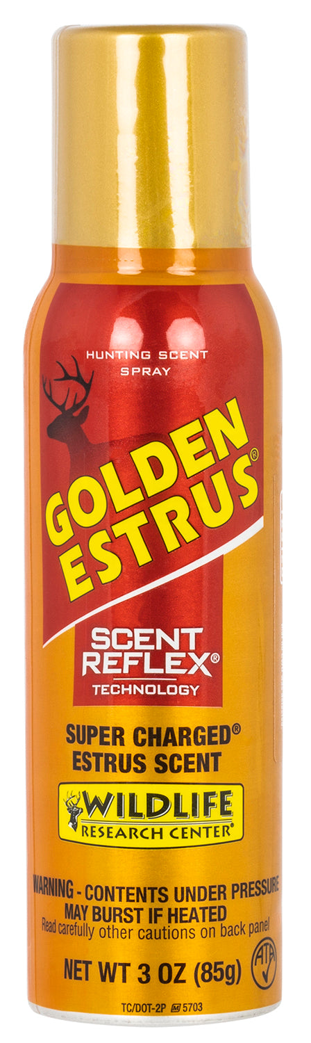 Wildlife Research Golden Estrus Deer Attractant Doe In Estrus Aerosol Spray 3 oz