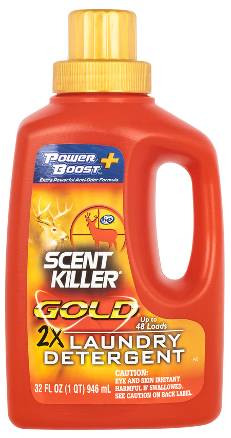 Wildlife Research Scent Killer Gold Laundry Detergent Odor Eliminator 32 oz Bottle