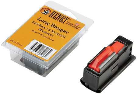 Henry H14223MAG Long Ranger 5rd .223 Rem Blued Steel Rifle Magazine