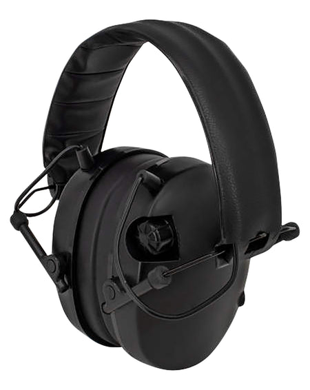Radians 230EHP Slim Electronic Earmuff 23 dB Over-the-Head Black Adult 1 Pair