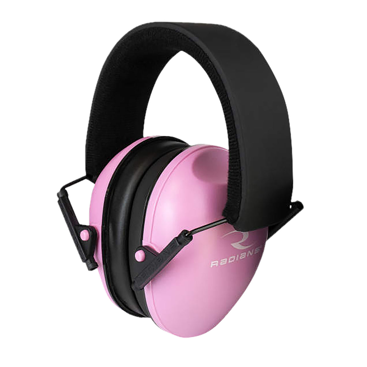 Radians LS0800CS Lowset Passive Earmuff 21 dB Over-the-Head Pink/Black Women 1 Pair