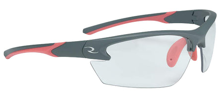 Radians WS6810CS Ladies Range Shooting Glasses Clear Lens Gray Coral Accent Frame